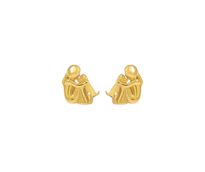 „Dziewczynka i jej piesek”™ | Zestaw kolczyków