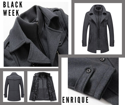 Enrique™ | Ciepła i stylowa: kurtka na zimę