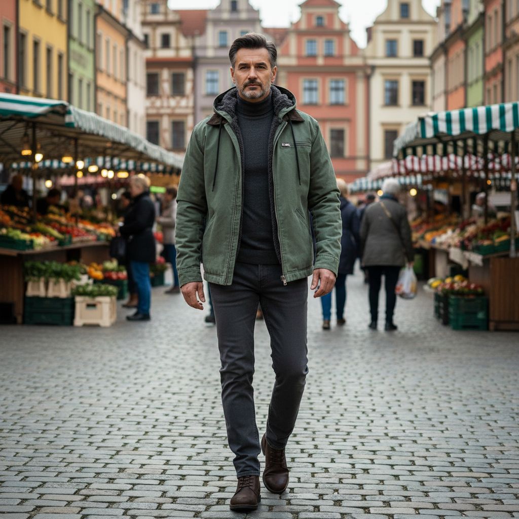 Tom ™ | Solidna i ciepła kurtka zimowa