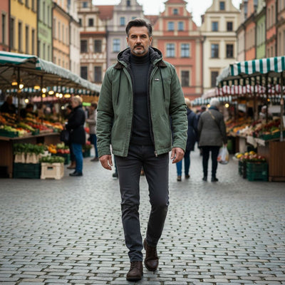 Tom ™ | Solidna i ciepła kurtka zimowa